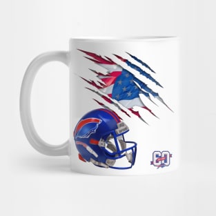 The Buffalo Bills, American football Lver's Tee Mug